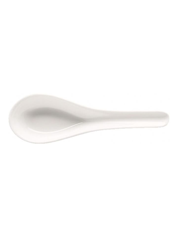 Servierlöffel ''Jade'' in Weiß - (L)13,6 cm