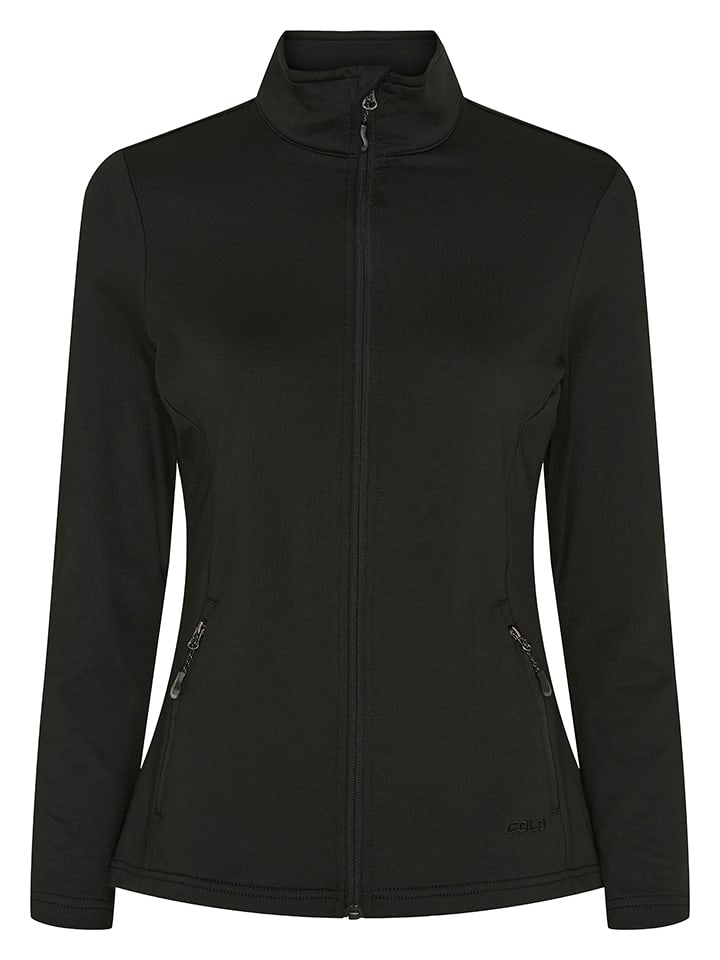 Fleecepullover "Stuben" in Schwarz
