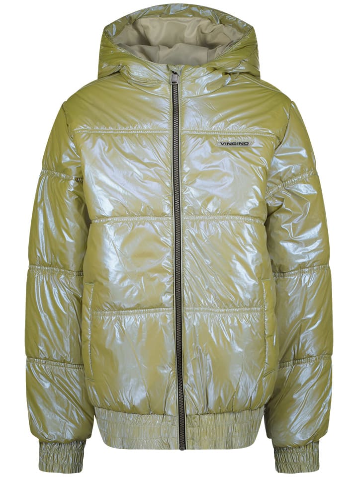 Kurtka pikowana w kolorze khaki