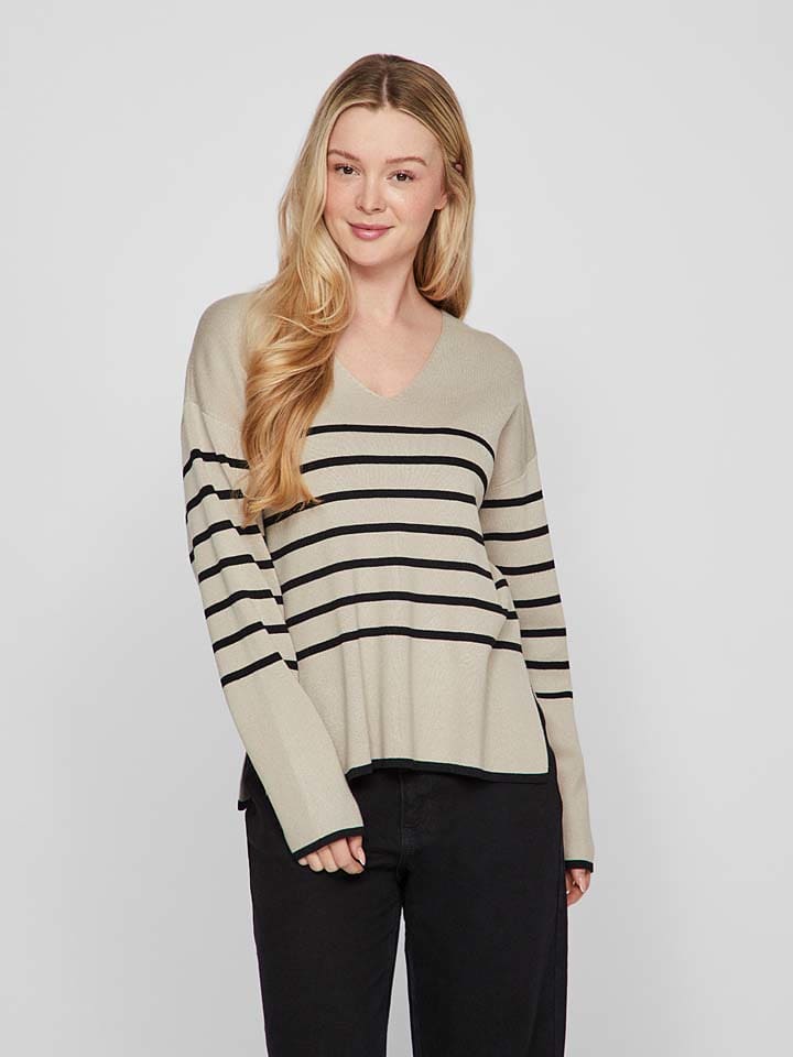 Sweter w kolorze szaro-czarnym