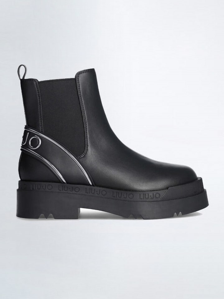 Chelsea-Boots in Schwarz