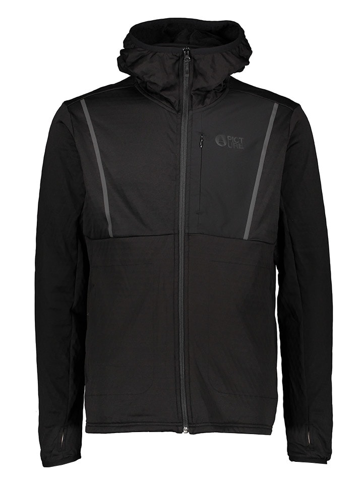 Fleecejacke "Moha" in Schwarz