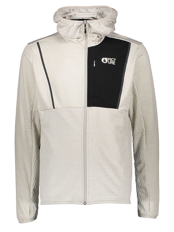 Fleece vest "Moha" beige