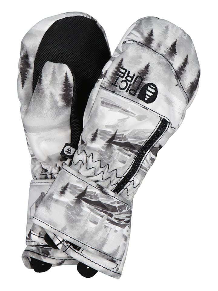 Ski-/ Snowboardfäustlinge "Snowy" in Grau