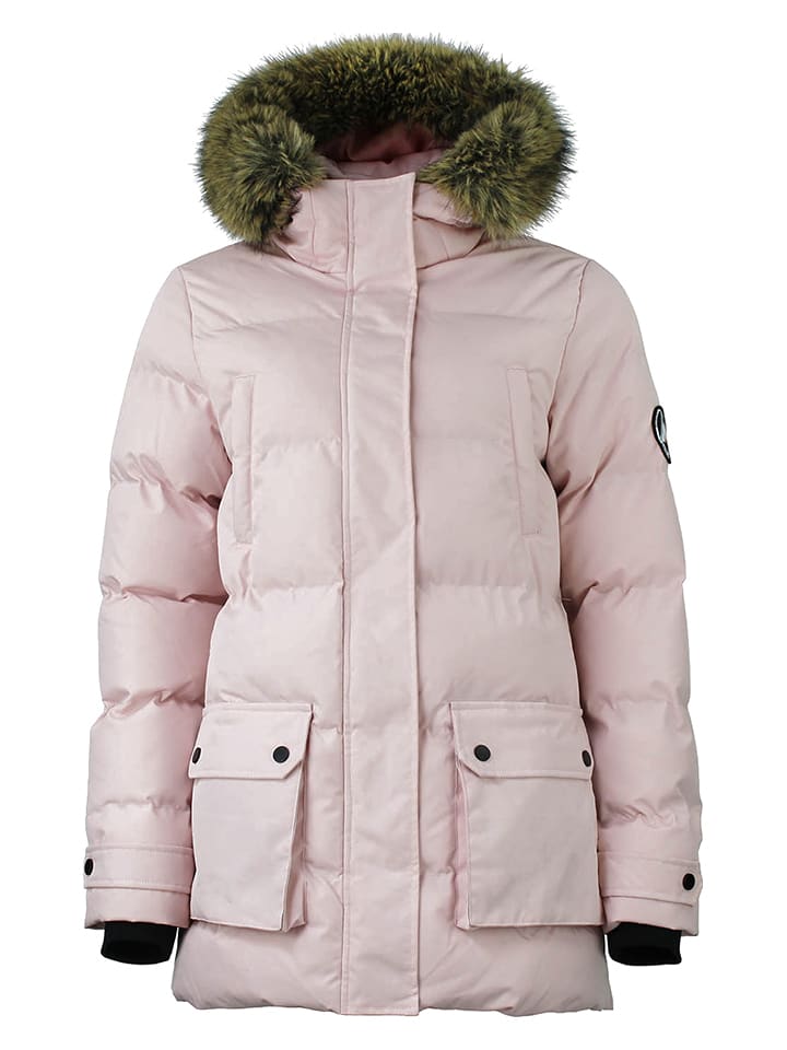 Parka "Anabel" w kolorze jasnoróżowym