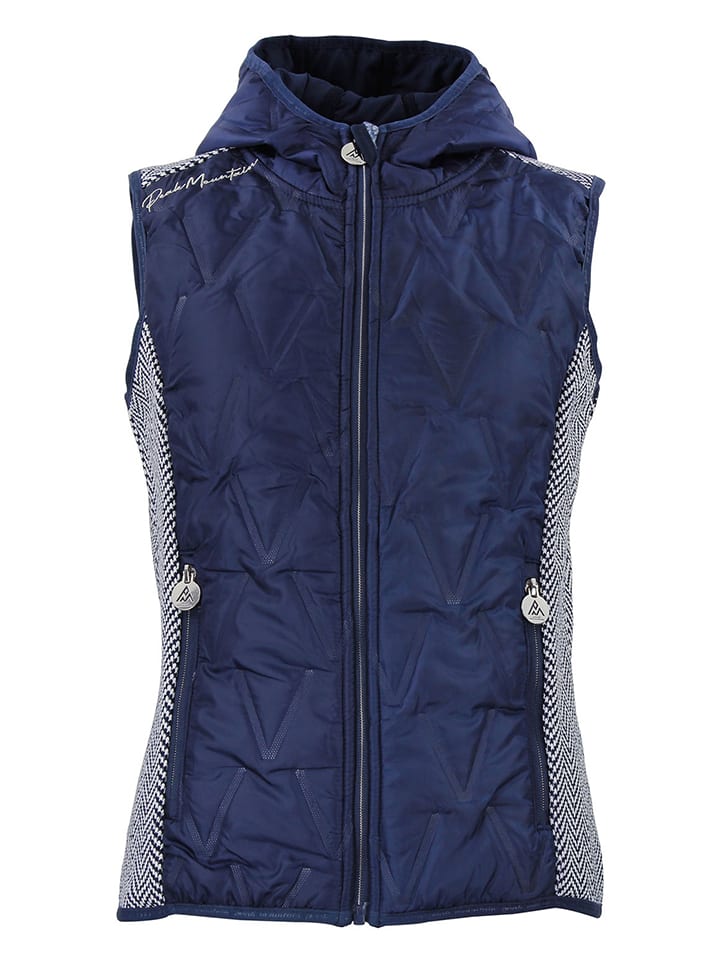 Fleece bodywarmer "Antilope" donkerblauw
