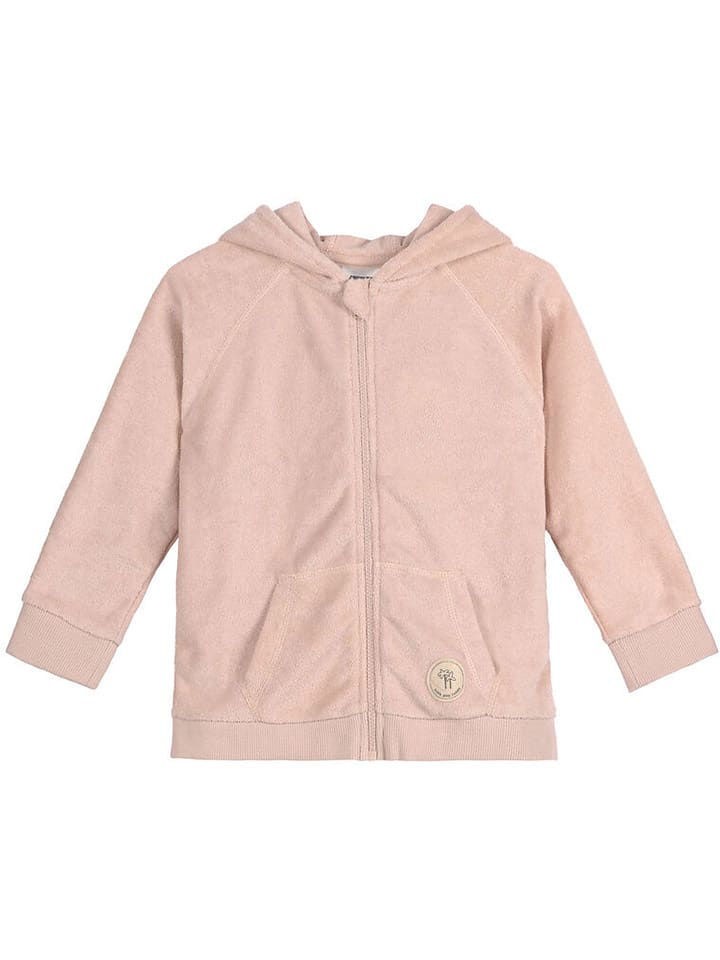 Sweatjacke in Rosa