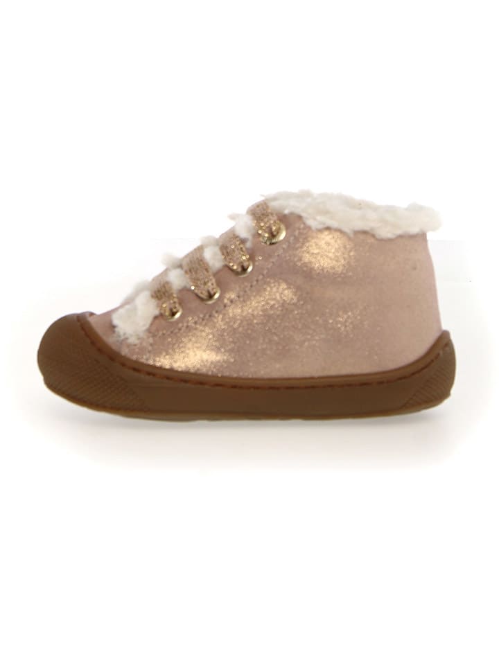 Leder-Boots "Lallit" in Gold