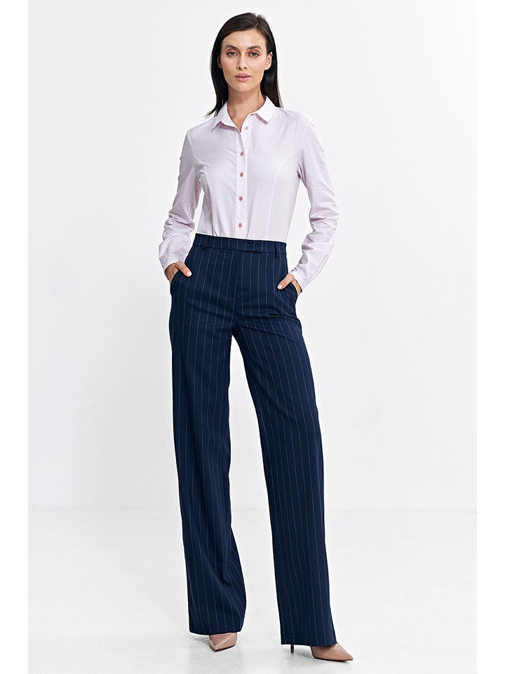 Broek donkerblauw