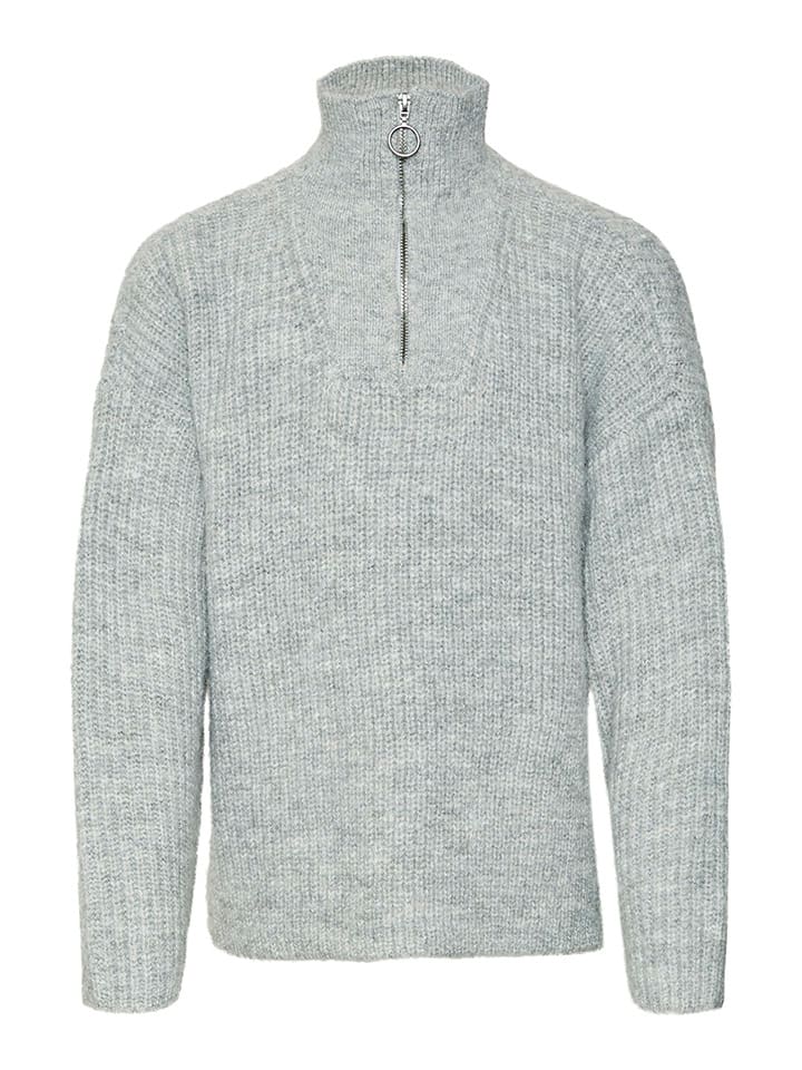 Sweter w kolorze szarym