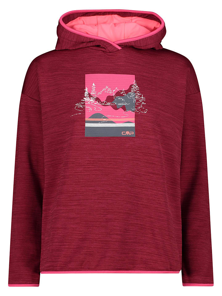 Bluza polarowa w kolorze czerwonym
