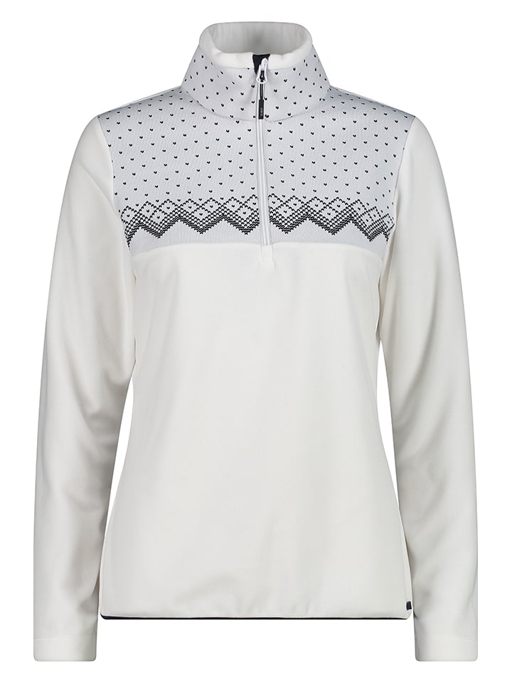 Bluza polarowa w kolorze białym