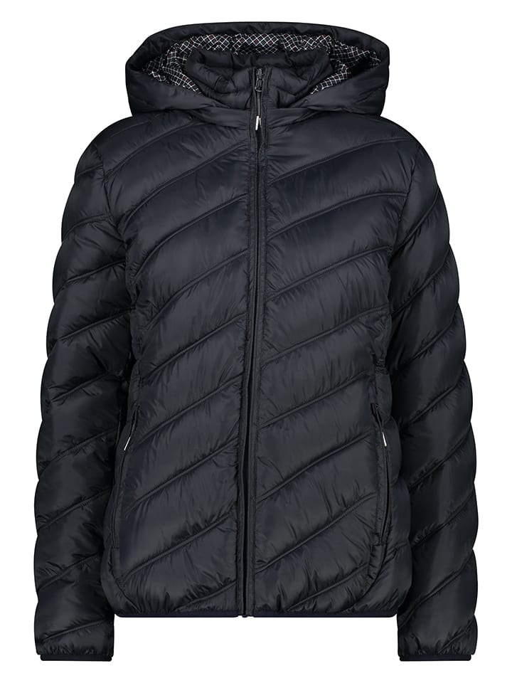 Steppjacke in Schwarz