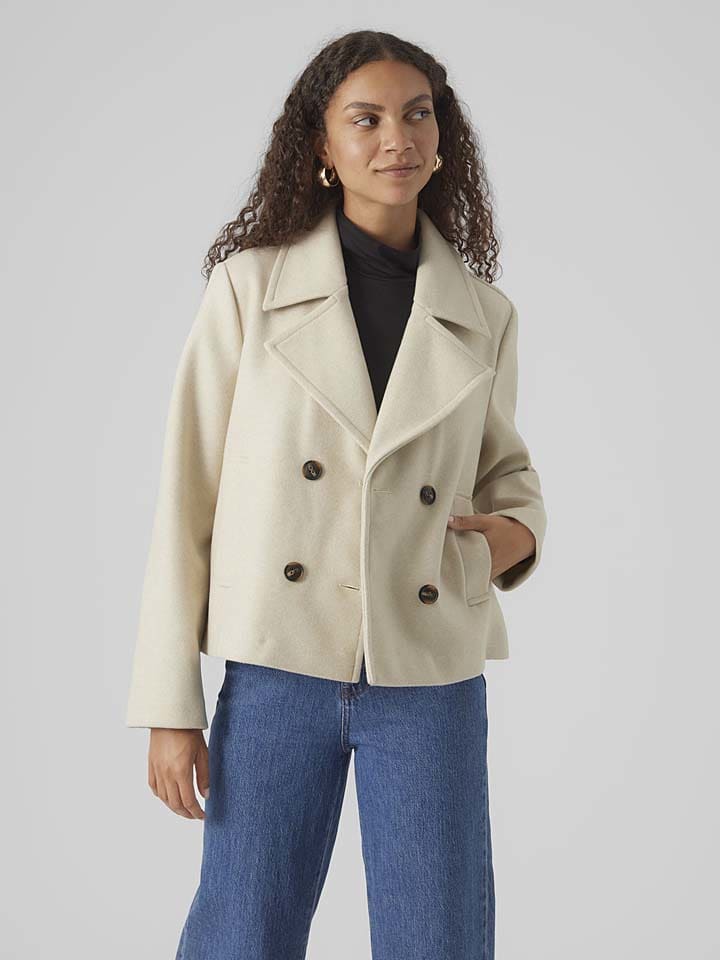 Cabanjacke in Creme