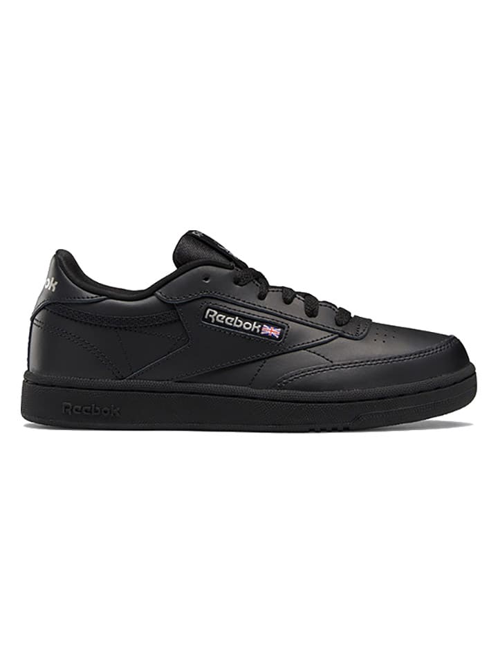 Skórzane sneakersy "Club C" w kolorze czarnym