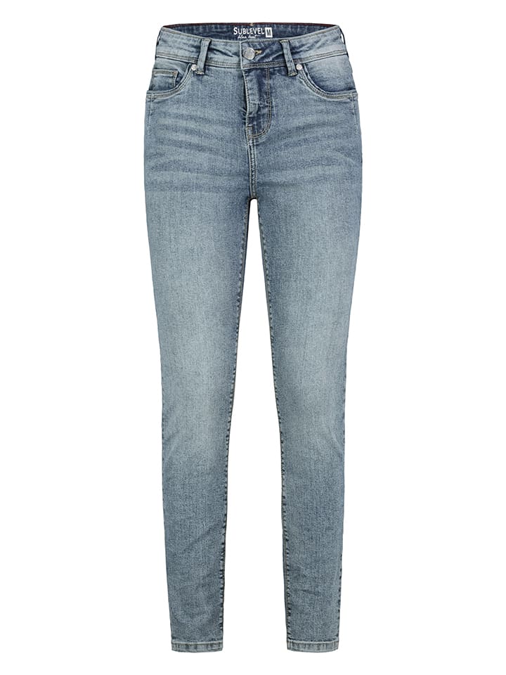 Jeans - Skinny fit - in Hellblau