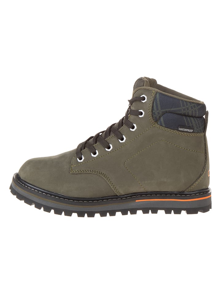 Skórzane buty outdoorowe "Dorado Lifestyle" w kolorze khaki