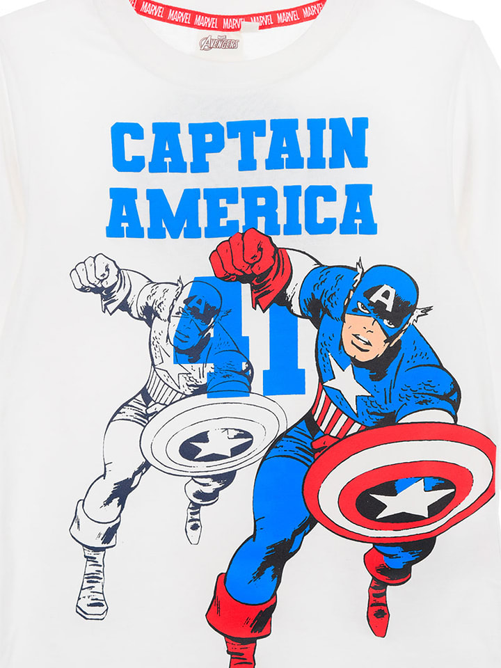 Avengers Longsleeve Avengers Classic in WeiB Blau gunstig kaufen limango