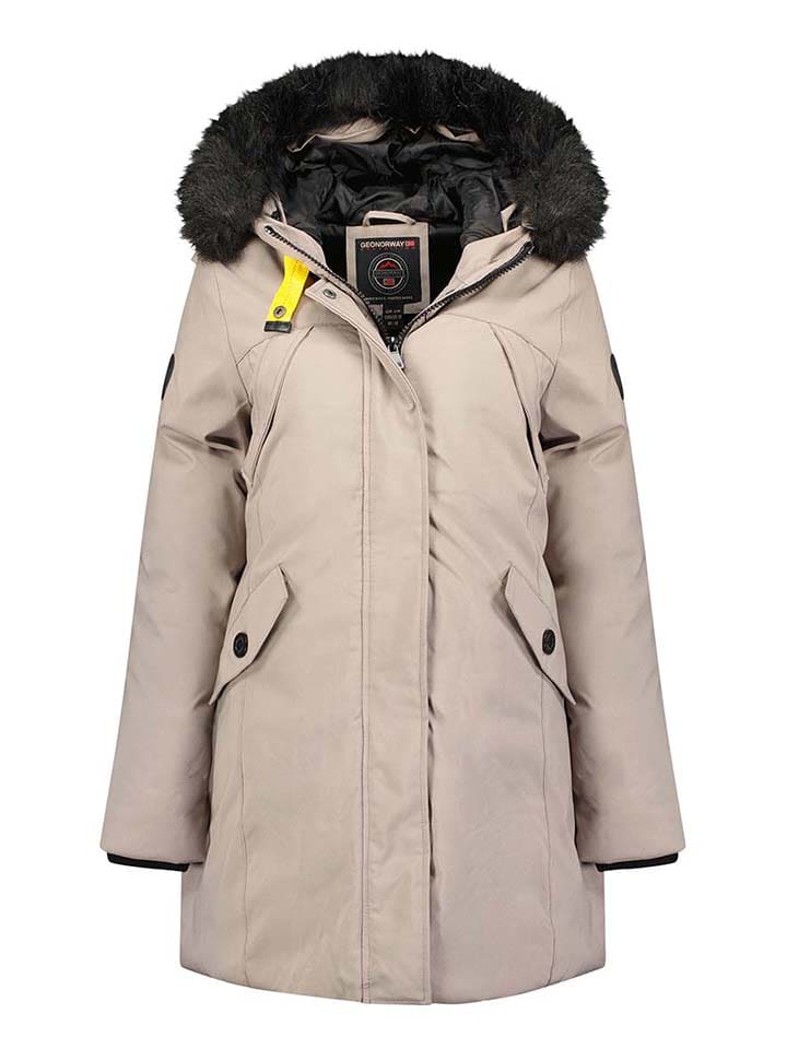 Parka "Cherifa" in Taupe