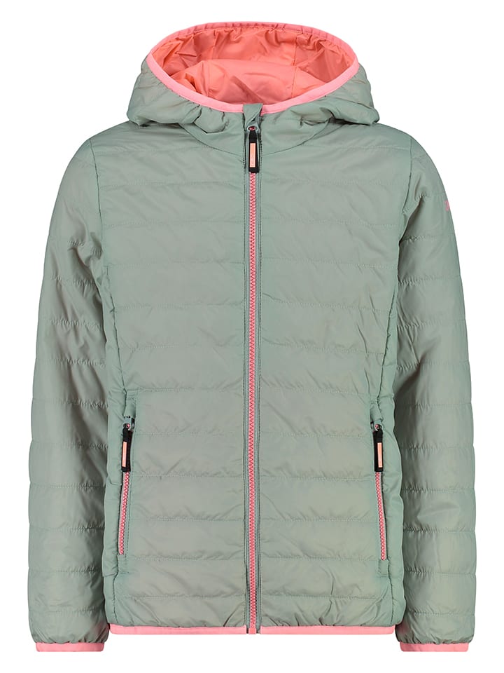 Steppjacke in Grau