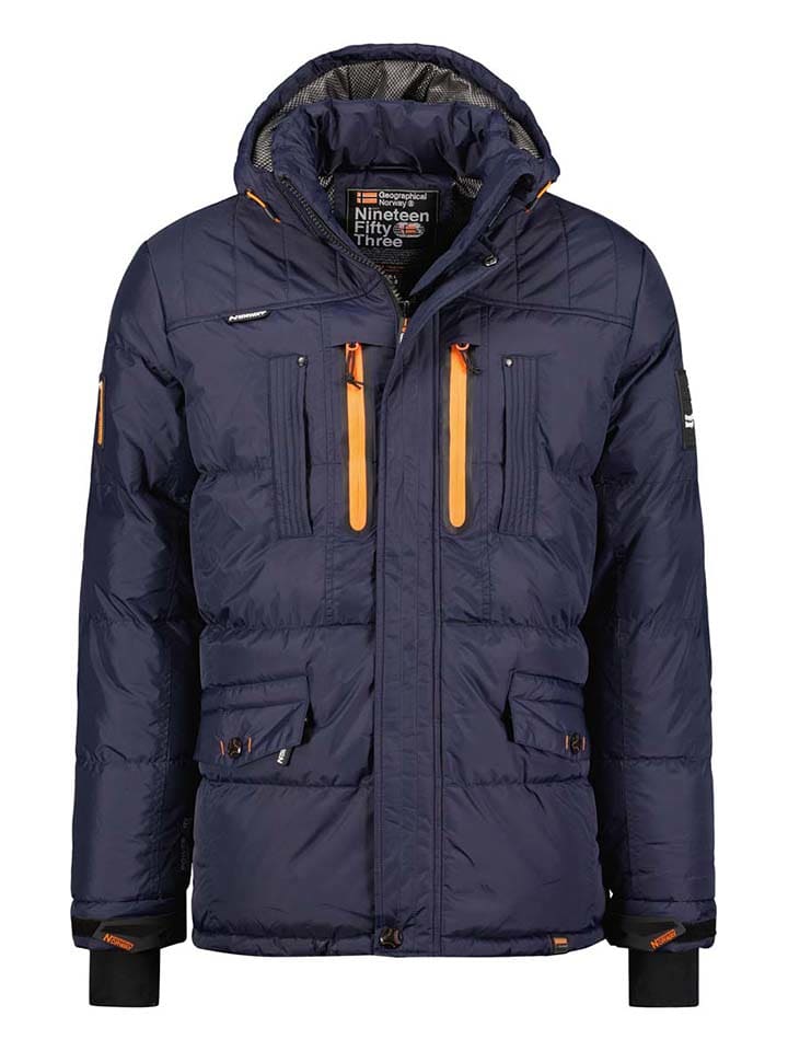 Parka "Basiboli" donkerblauw