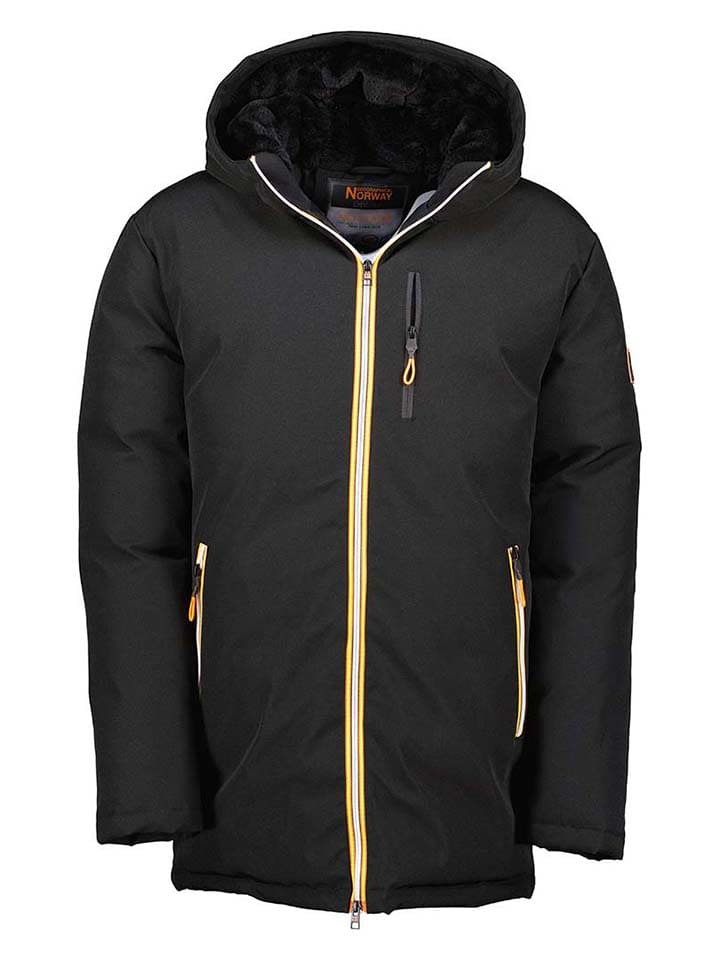 Parka "Cassim" w kolorze czarnym