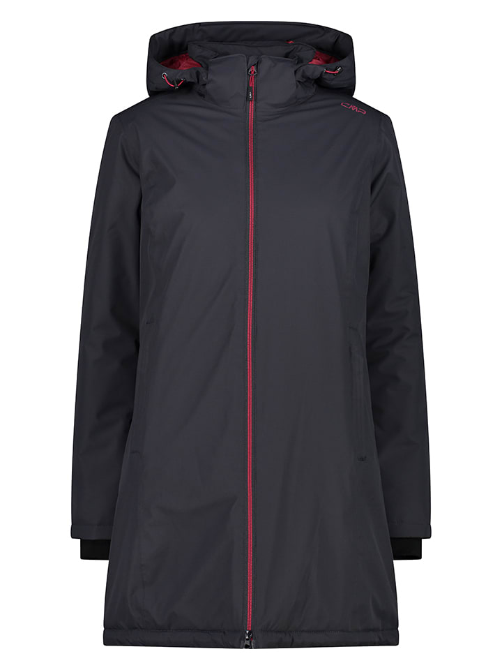 Parka w kolorze granatowym