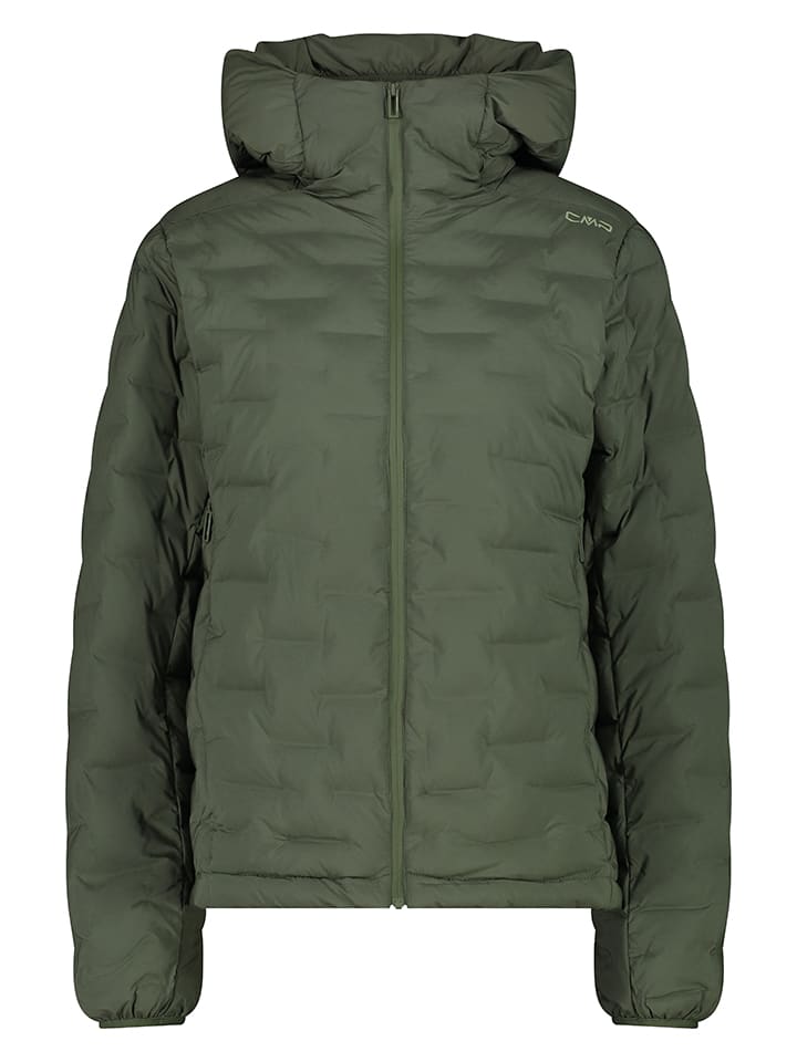 Steppjacke in Khaki