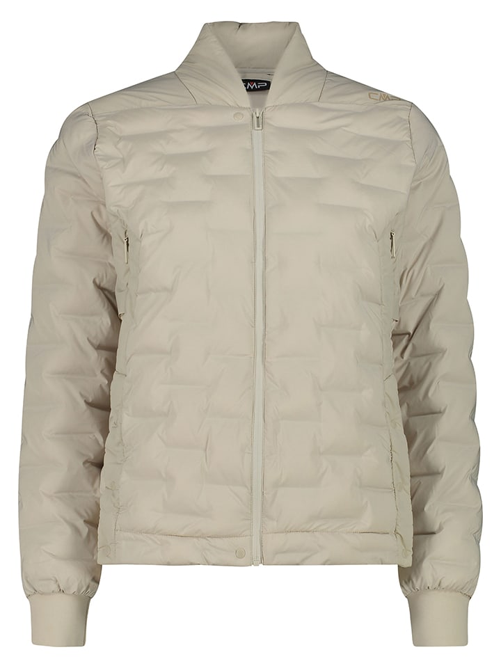 Steppjacke in Beige