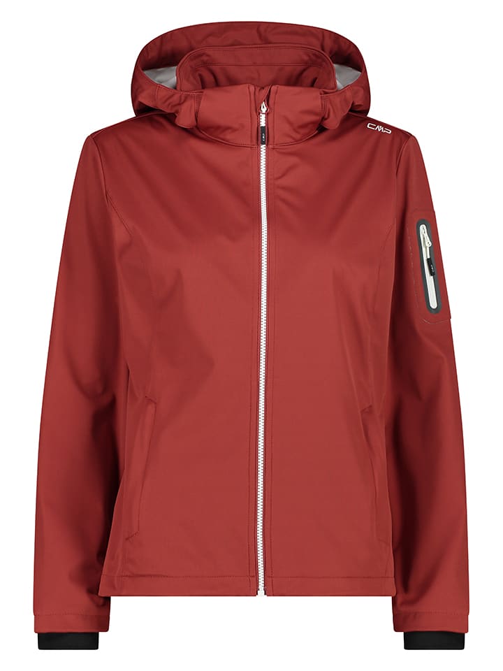 Softshelljacke in Rot