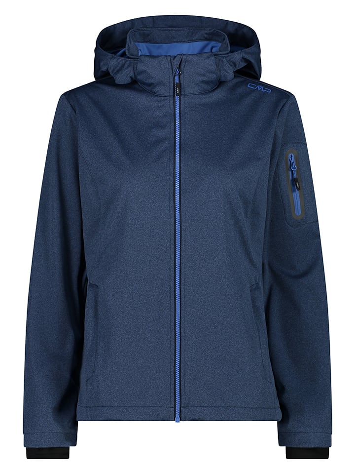 Softshelljacke in Dunkelblau
