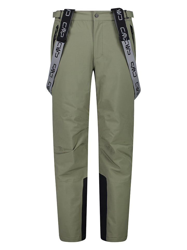 Spodnie narciarskie w kolorze khaki