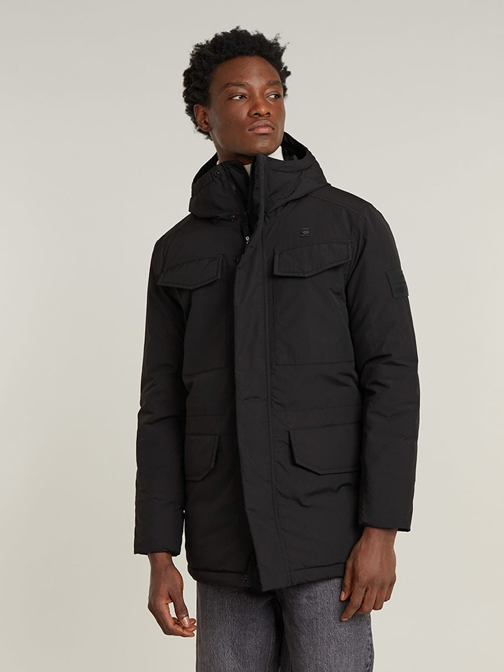 Parka zwart