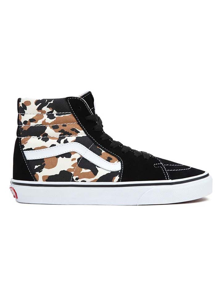 Vans Leder Sneakers SK8 Hi in Schwarz Hellbraun gunstig kaufen limango