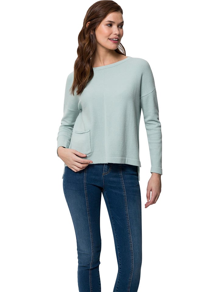 Sweter w kolorze błękitnym
