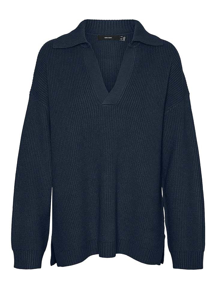 Sweter "Luna" w kolorze granatowym