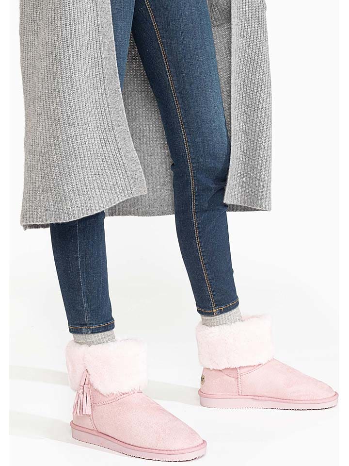 Winterboots "Clary" in Rosa
