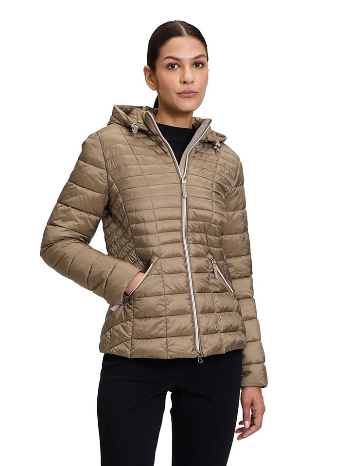Winterjas taupe