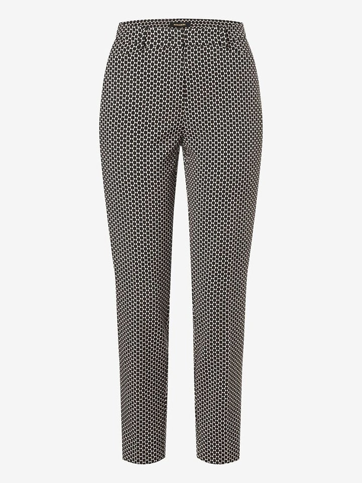 Broek zwart/wit