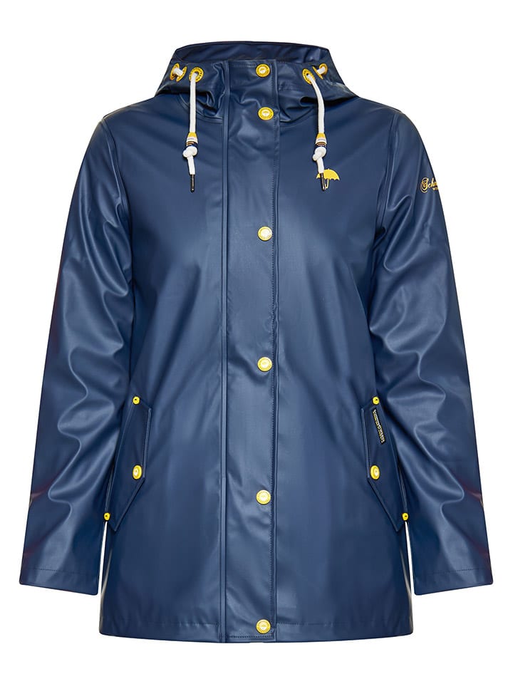 Regenjacke in Dunkelblau