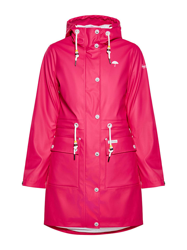 Regenmantel roze