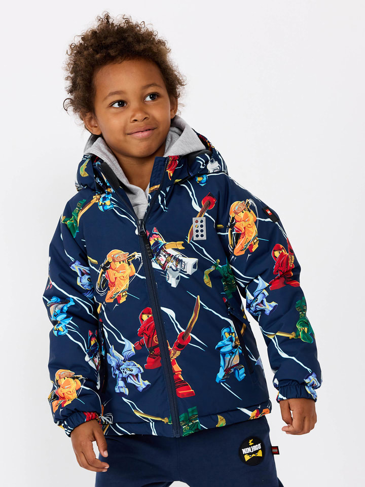 Winterjacke Skijacke Lego 134 Fleece Jacket Lego Jacke 86
