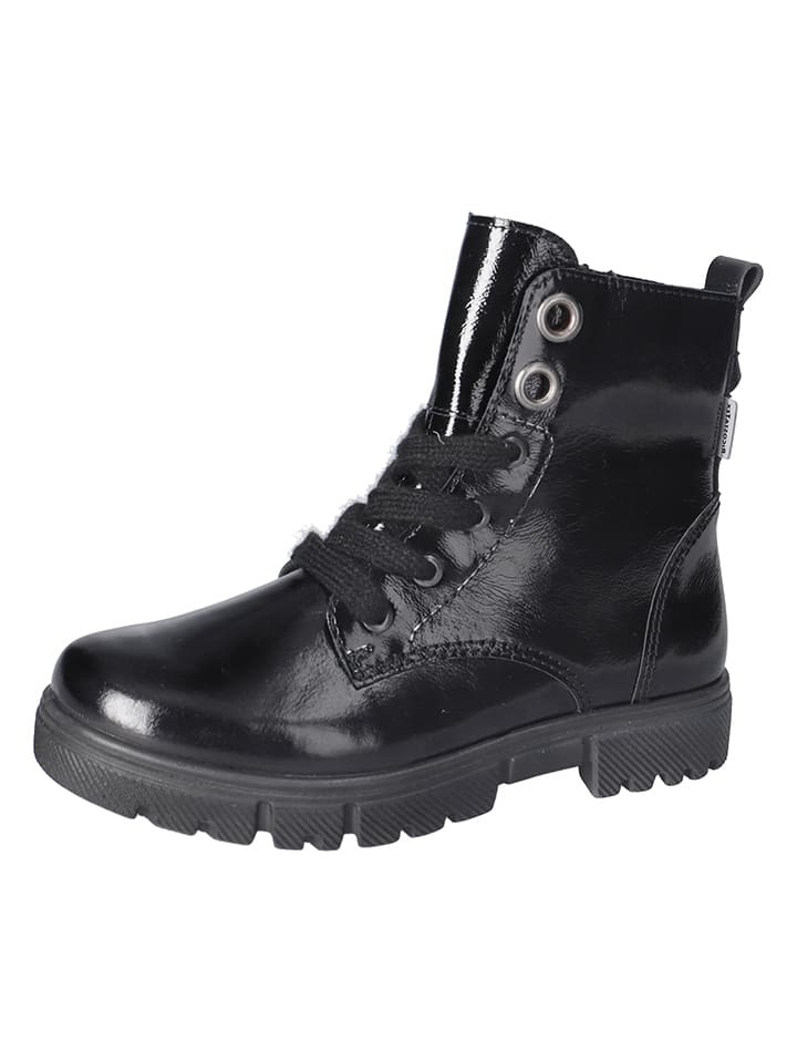 Leren boots "Garei" zwart