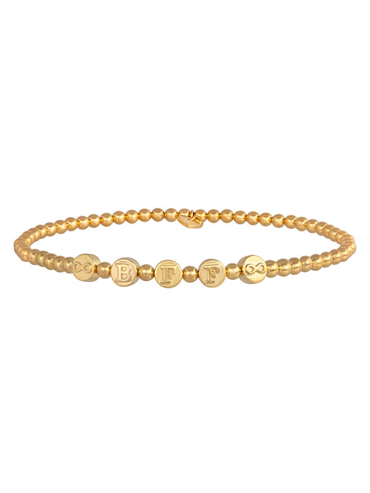 Vergold. Armband mit Schmuckelementen