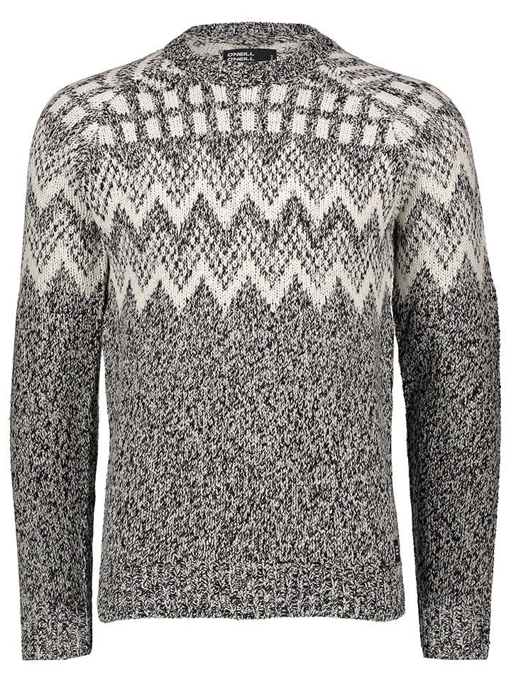 Pullover in Schwarz/ Weiß