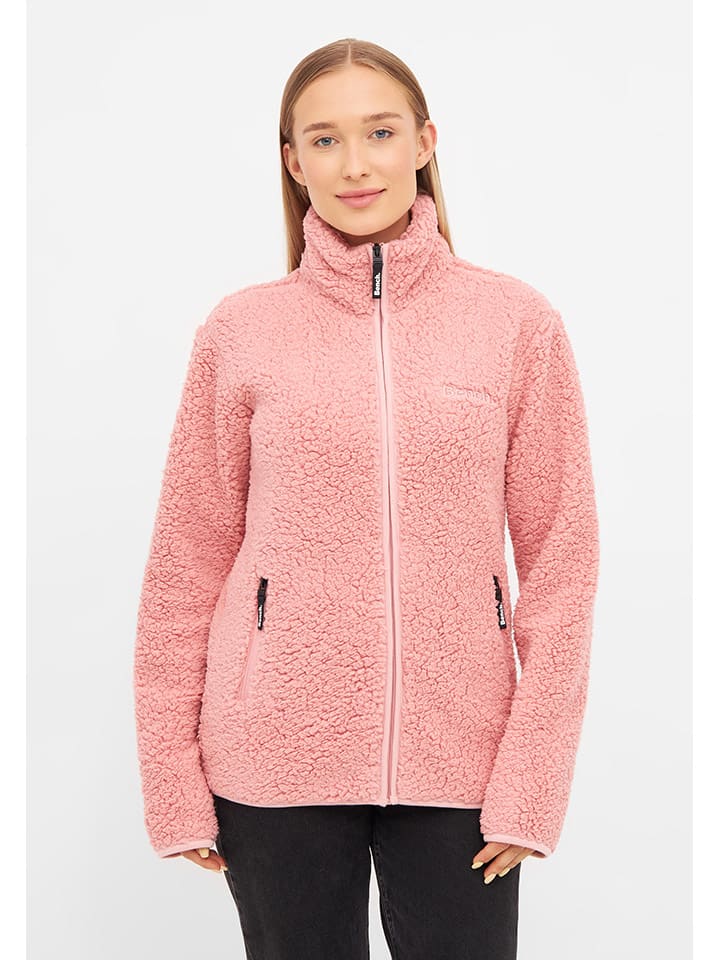 Fleece vest "Edition" roze