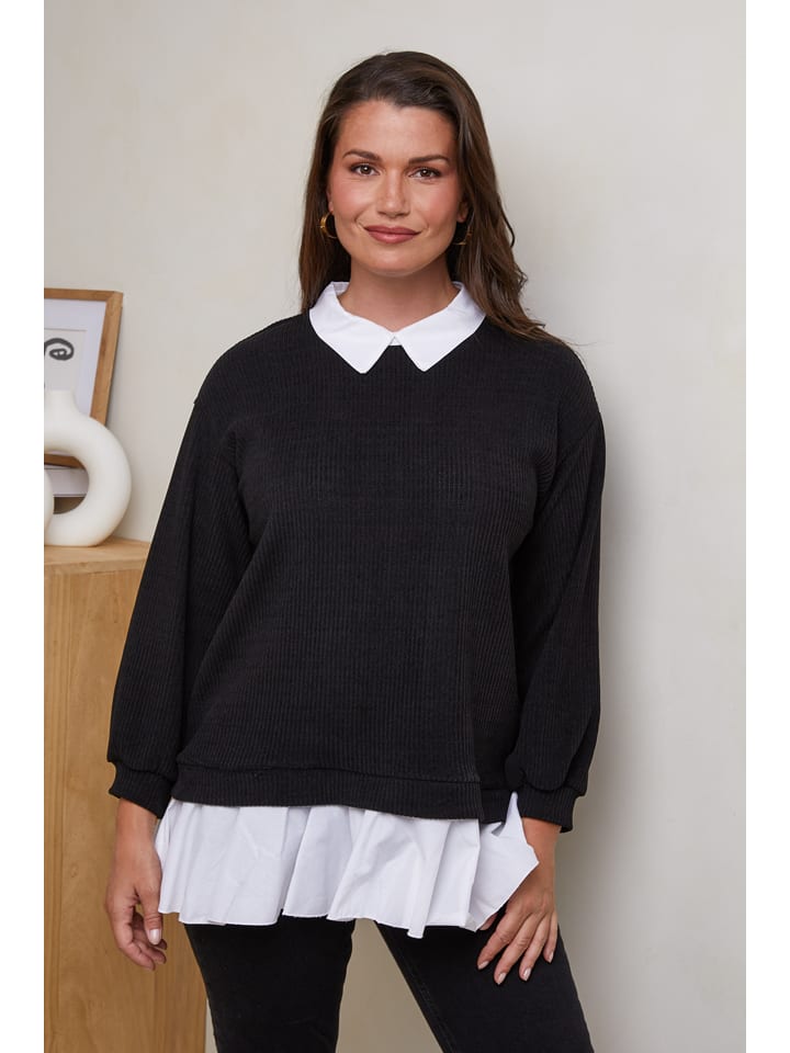 Sweter w kolorze czarnym