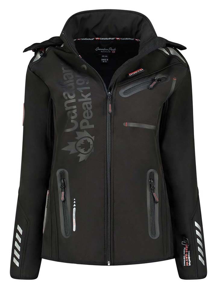 Softshelljacke "Reinak" in Schwarz