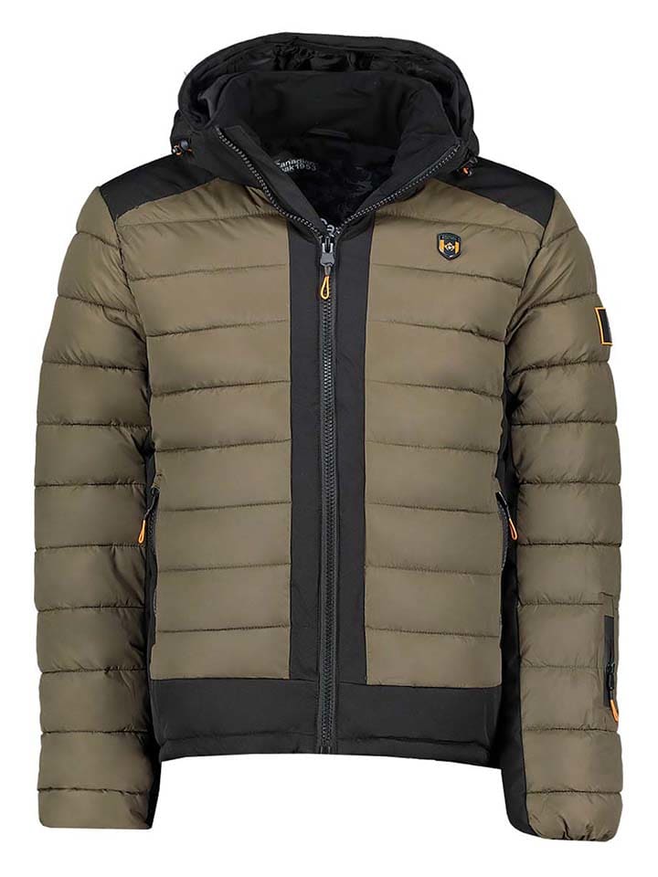Kurtka pikowana "Aurelieneak" w kolorze khaki