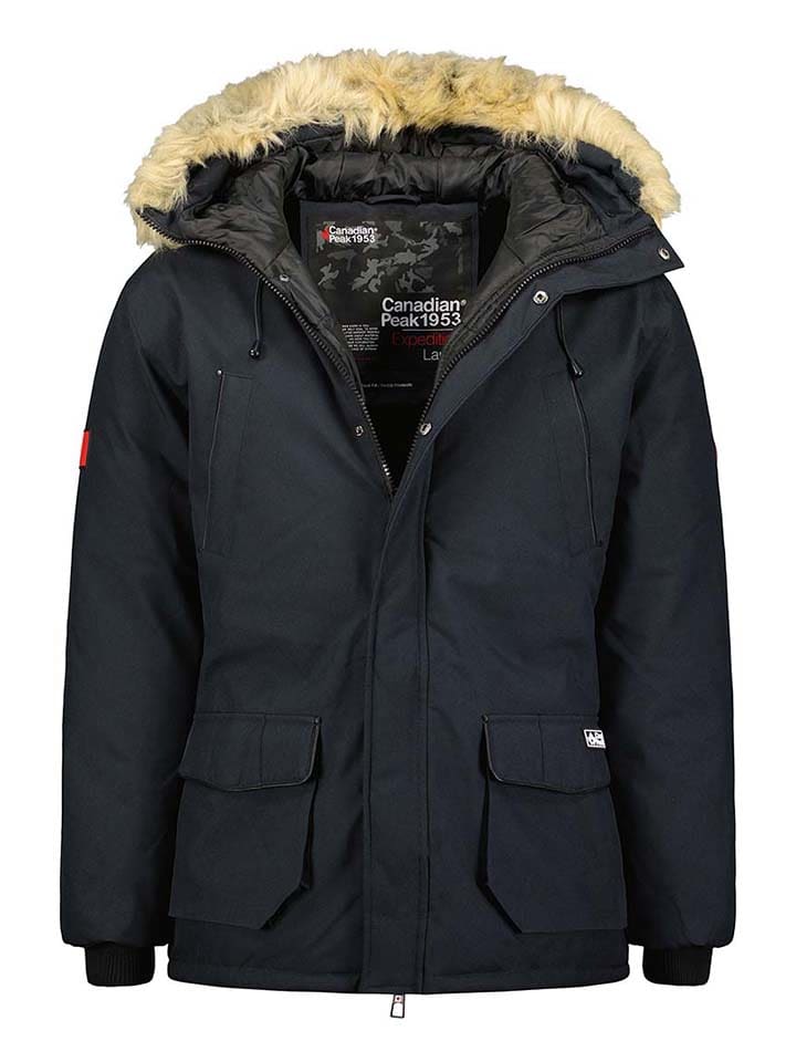 Parka "Claudeak" in Dunkelblau